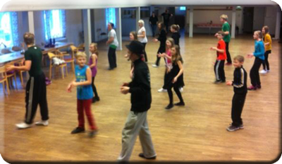20130105 Ungdomslager Koreografidans2