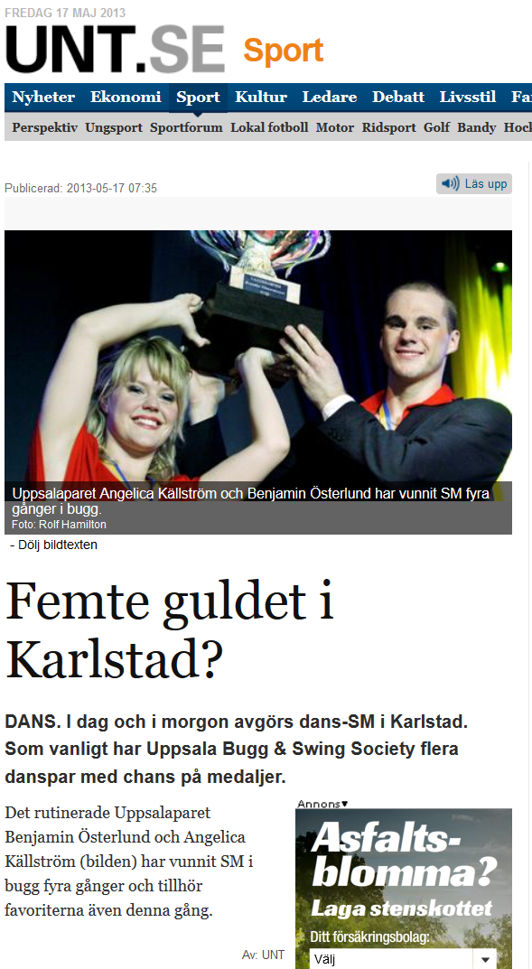 SM omnänt i UNT