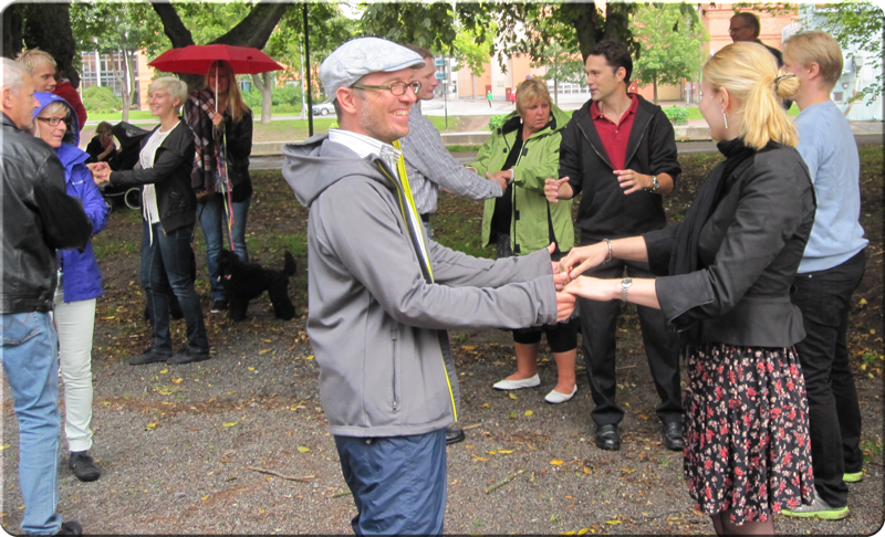 2014-08-23: Prova-på på Danspaviljongen då Stadsträdgården fyllde 150år